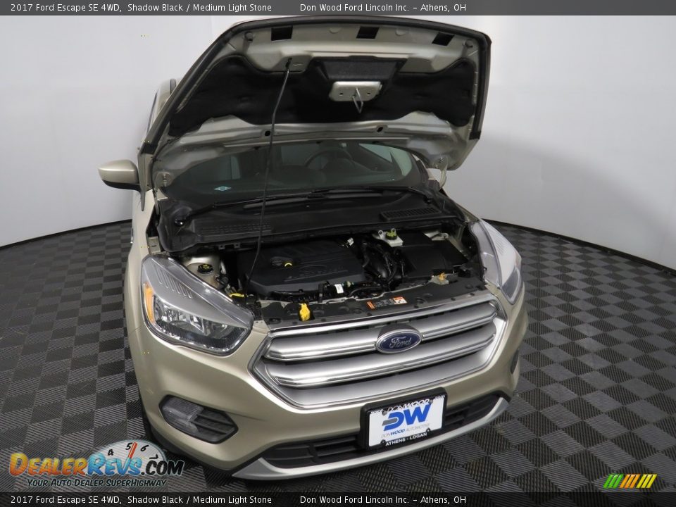2017 Ford Escape SE 4WD Shadow Black / Medium Light Stone Photo #5