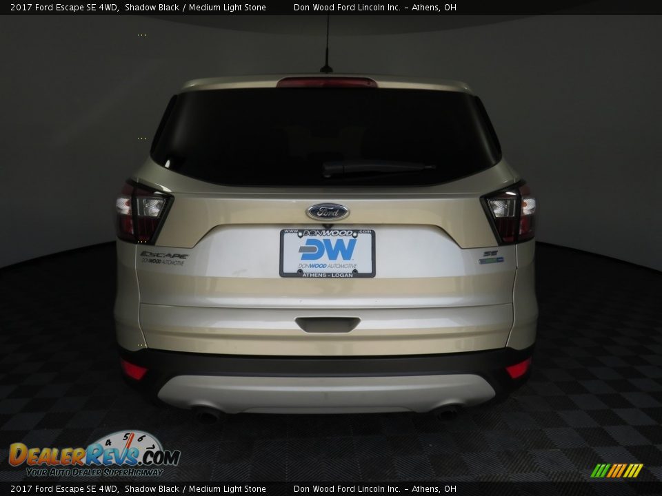 2017 Ford Escape SE 4WD Shadow Black / Medium Light Stone Photo #11