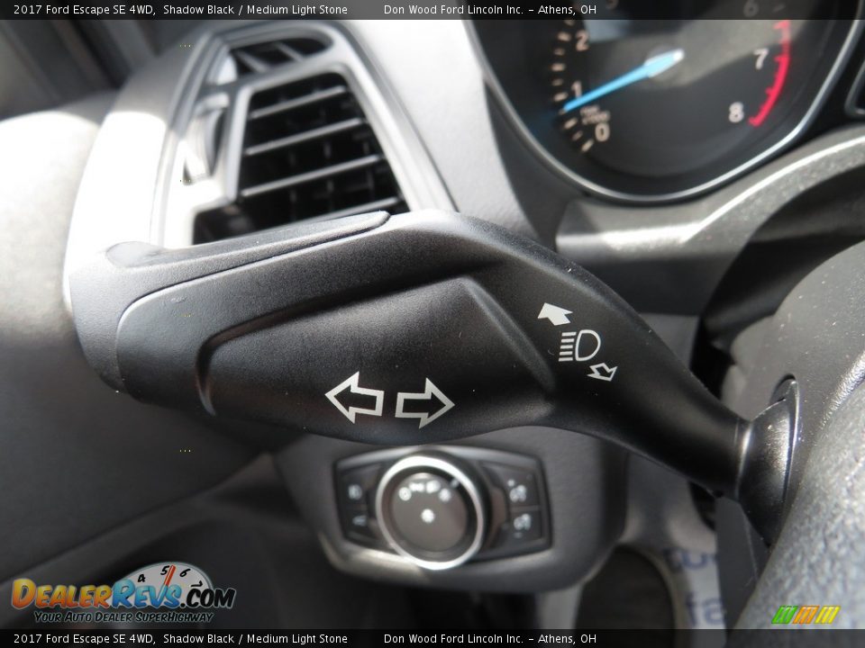 2017 Ford Escape SE 4WD Shadow Black / Medium Light Stone Photo #29