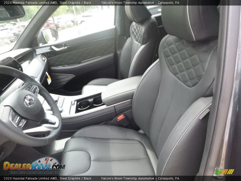 Front Seat of 2020 Hyundai Palisade Limited AWD Photo #8
