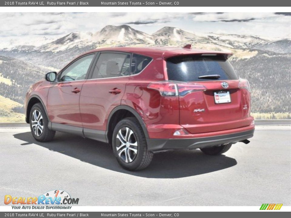 2018 Toyota RAV4 LE Ruby Flare Pearl / Black Photo #7