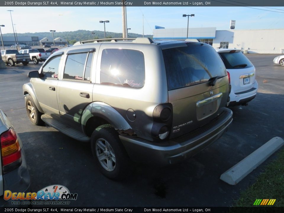 2005 Dodge Durango SLT 4x4 Mineral Gray Metallic / Medium Slate Gray Photo #18