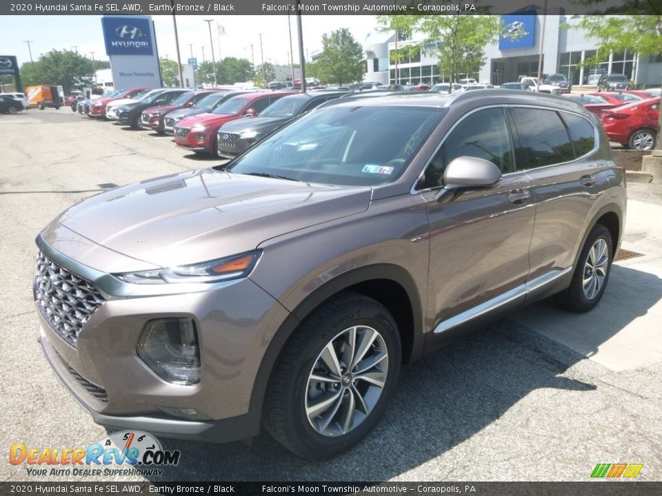 2020 Hyundai Santa Fe SEL AWD Earthy Bronze / Black Photo #5