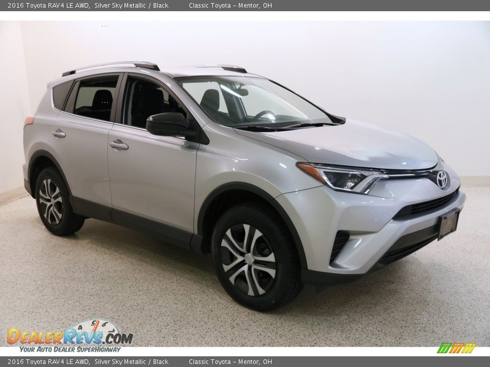 2016 Toyota RAV4 LE AWD Silver Sky Metallic / Black Photo #1