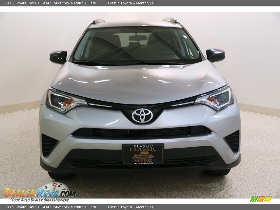 2016 Toyota RAV4 LE AWD Silver Sky Metallic / Black Photo #2