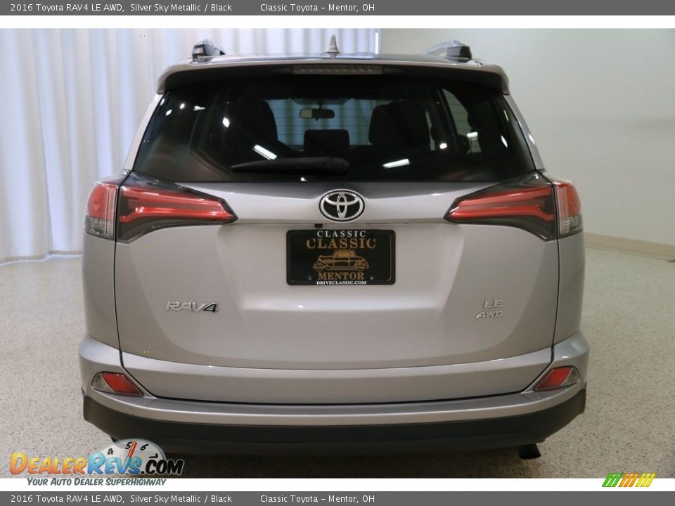 2016 Toyota RAV4 LE AWD Silver Sky Metallic / Black Photo #16