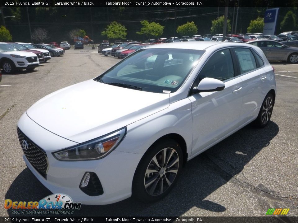 Ceramic White 2019 Hyundai Elantra GT  Photo #5