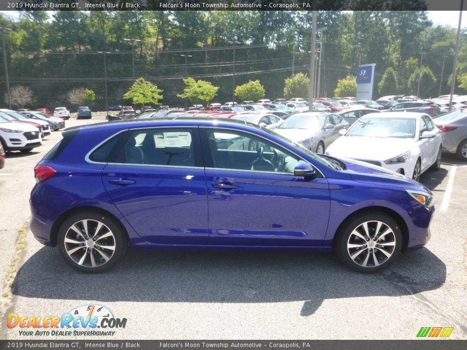 2019 Hyundai Elantra GT Intense Blue / Black Photo #1