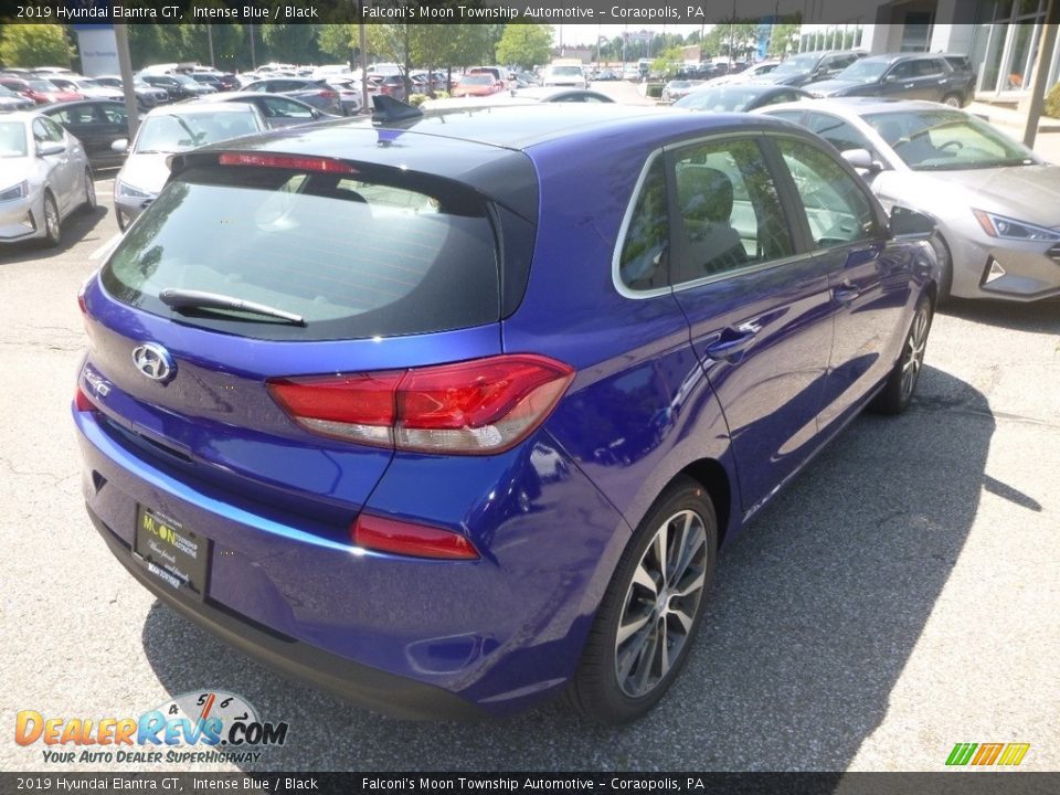 2019 Hyundai Elantra GT Intense Blue / Black Photo #2