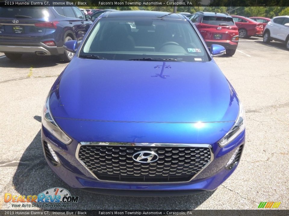 2019 Hyundai Elantra GT Intense Blue / Black Photo #4