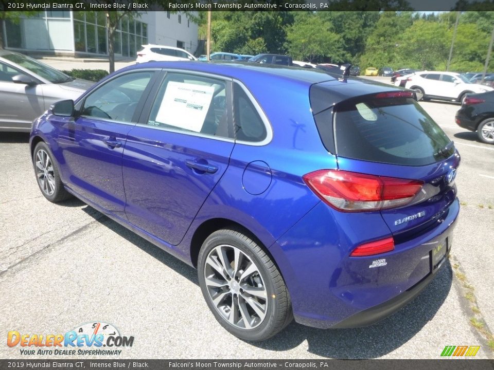 2019 Hyundai Elantra GT Intense Blue / Black Photo #6