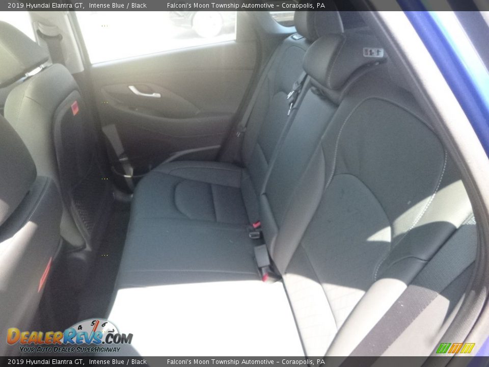 2019 Hyundai Elantra GT Intense Blue / Black Photo #8