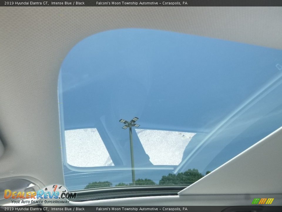 2019 Hyundai Elantra GT Intense Blue / Black Photo #13