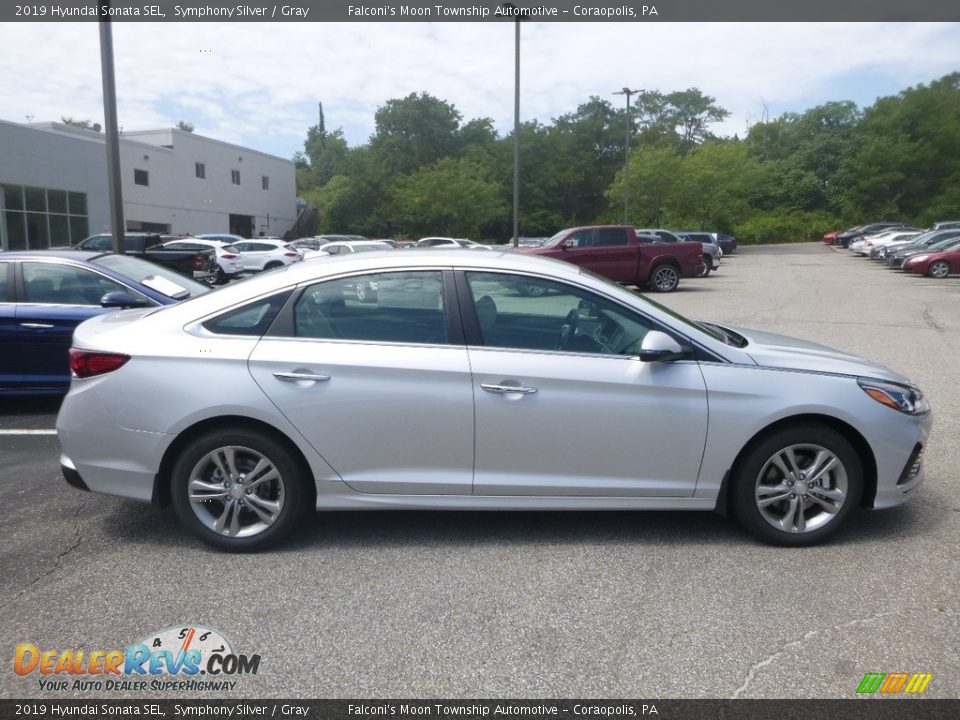 2019 Hyundai Sonata SEL Symphony Silver / Gray Photo #1