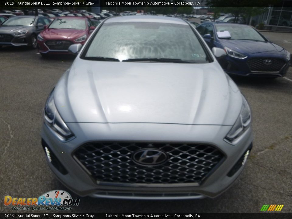 2019 Hyundai Sonata SEL Symphony Silver / Gray Photo #4