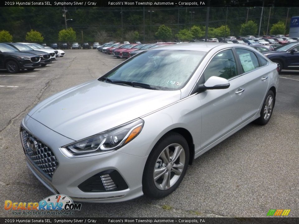 2019 Hyundai Sonata SEL Symphony Silver / Gray Photo #5