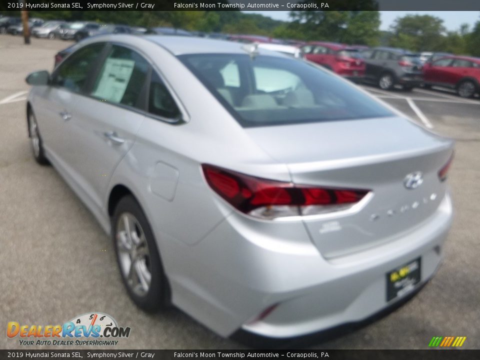 2019 Hyundai Sonata SEL Symphony Silver / Gray Photo #6