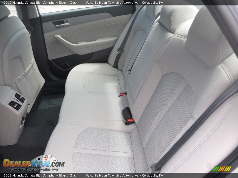 2019 Hyundai Sonata SEL Symphony Silver / Gray Photo #8