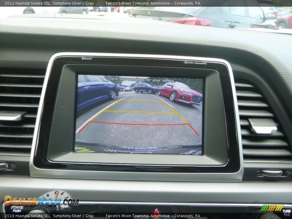 2019 Hyundai Sonata SEL Symphony Silver / Gray Photo #14