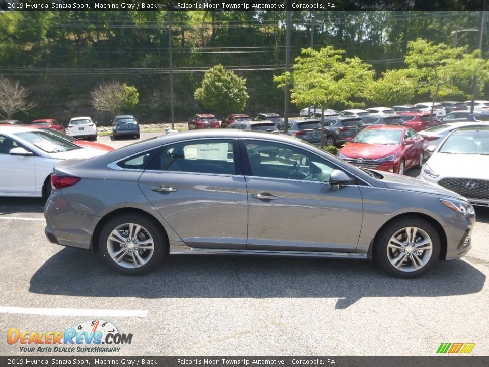 2019 Hyundai Sonata Sport Machine Gray / Black Photo #1