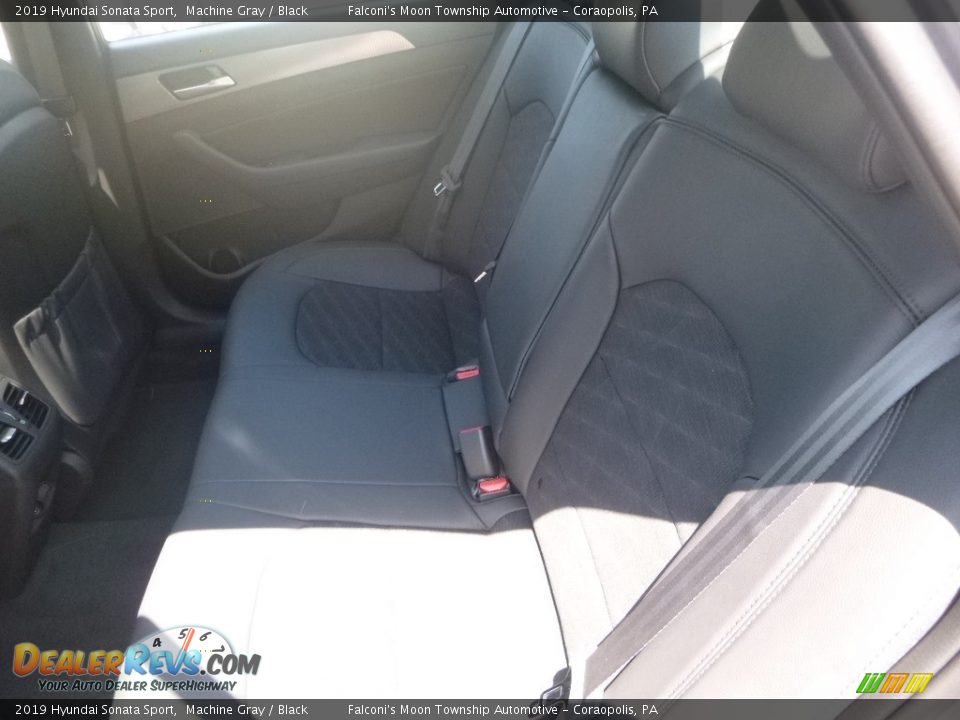 2019 Hyundai Sonata Sport Machine Gray / Black Photo #8