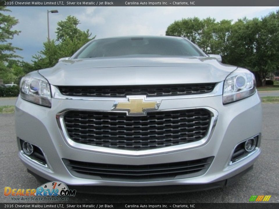 2016 Chevrolet Malibu Limited LTZ Silver Ice Metallic / Jet Black Photo #4