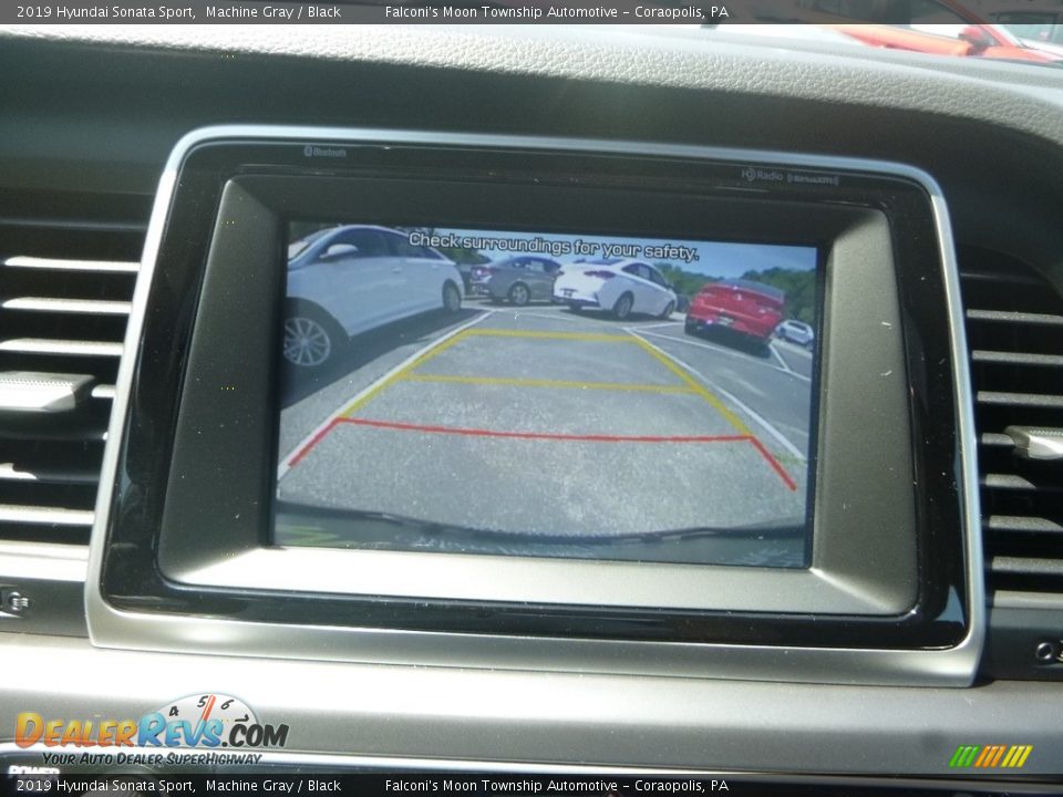 2019 Hyundai Sonata Sport Machine Gray / Black Photo #15
