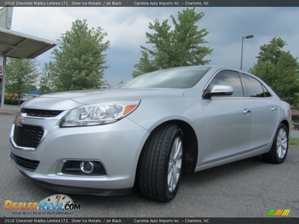 2016 Chevrolet Malibu Limited LTZ Silver Ice Metallic / Jet Black Photo #6