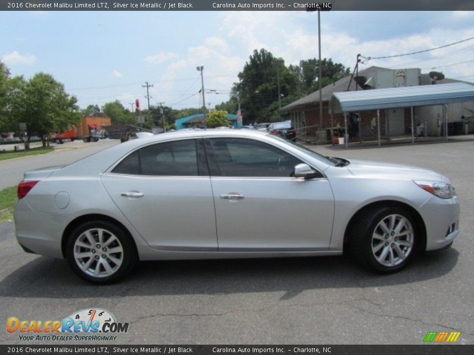 2016 Chevrolet Malibu Limited LTZ Silver Ice Metallic / Jet Black Photo #11