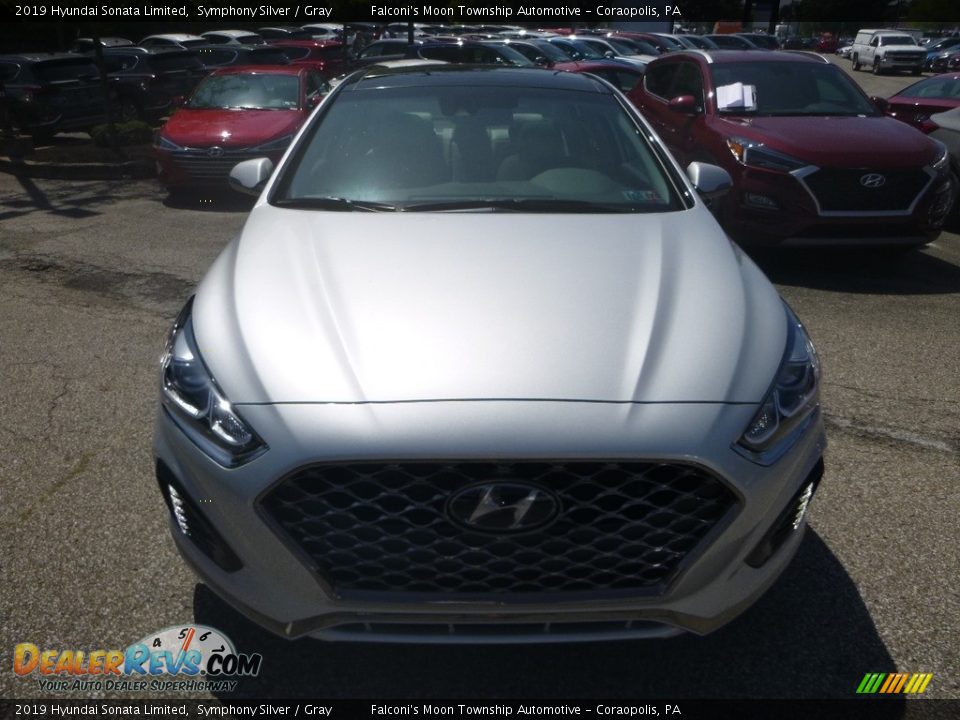 2019 Hyundai Sonata Limited Symphony Silver / Gray Photo #4