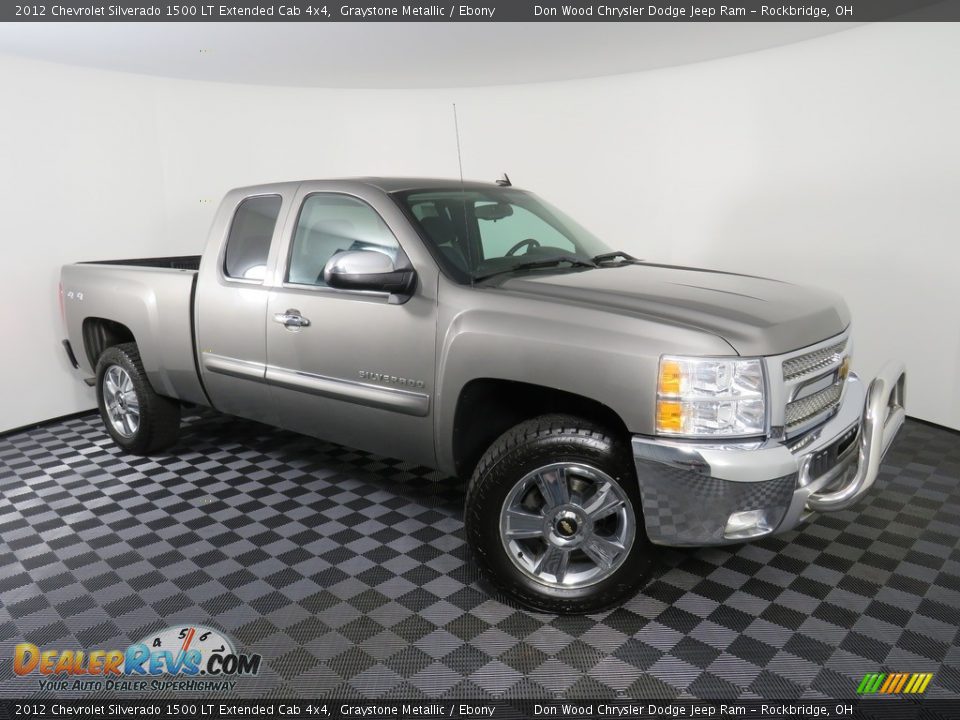 2012 Chevrolet Silverado 1500 LT Extended Cab 4x4 Graystone Metallic / Ebony Photo #2