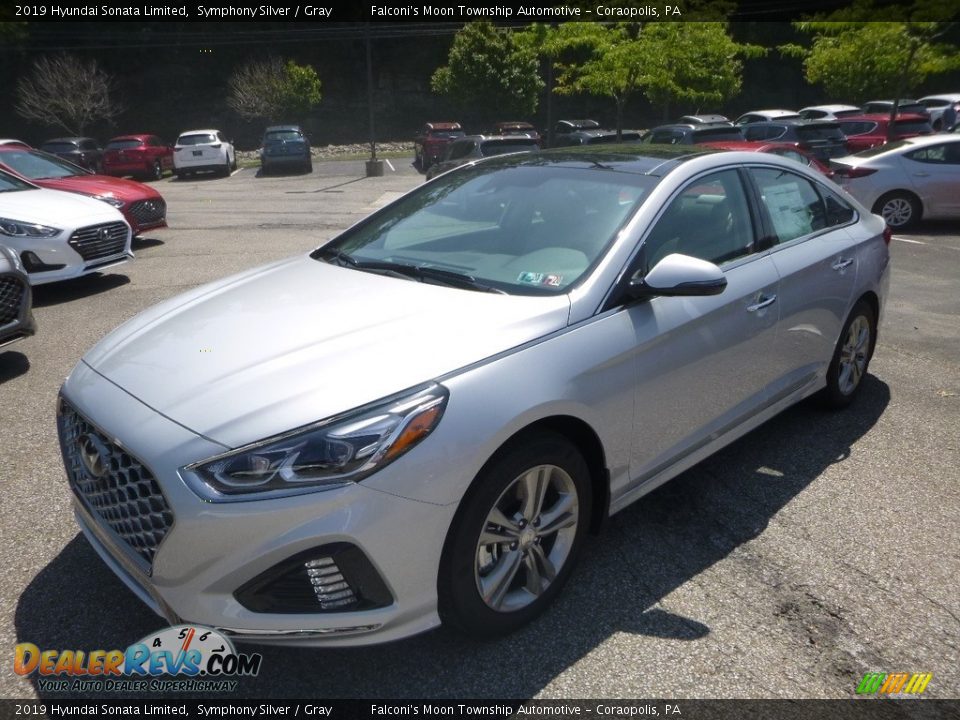 2019 Hyundai Sonata Limited Symphony Silver / Gray Photo #5