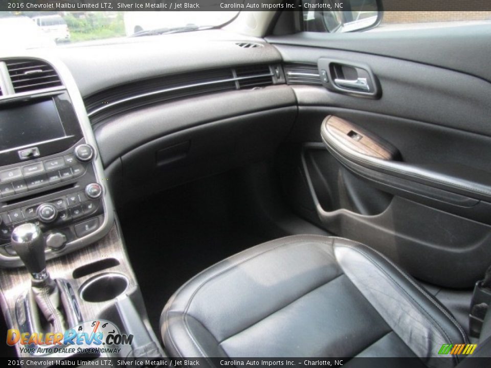 2016 Chevrolet Malibu Limited LTZ Silver Ice Metallic / Jet Black Photo #14