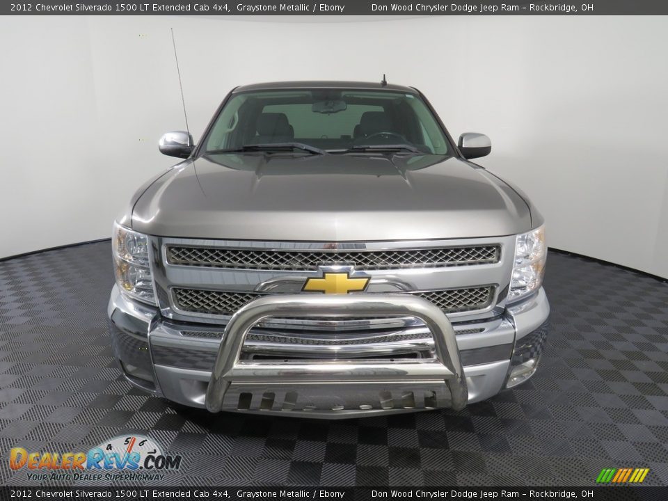 2012 Chevrolet Silverado 1500 LT Extended Cab 4x4 Graystone Metallic / Ebony Photo #4