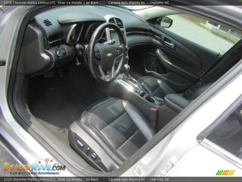 2016 Chevrolet Malibu Limited LTZ Silver Ice Metallic / Jet Black Photo #16