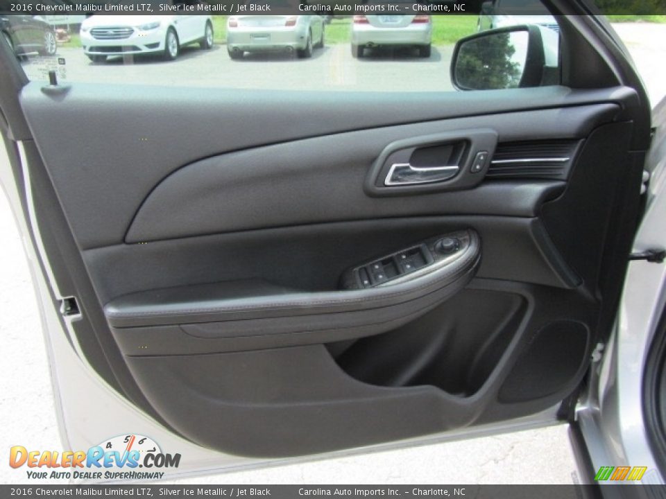 2016 Chevrolet Malibu Limited LTZ Silver Ice Metallic / Jet Black Photo #17