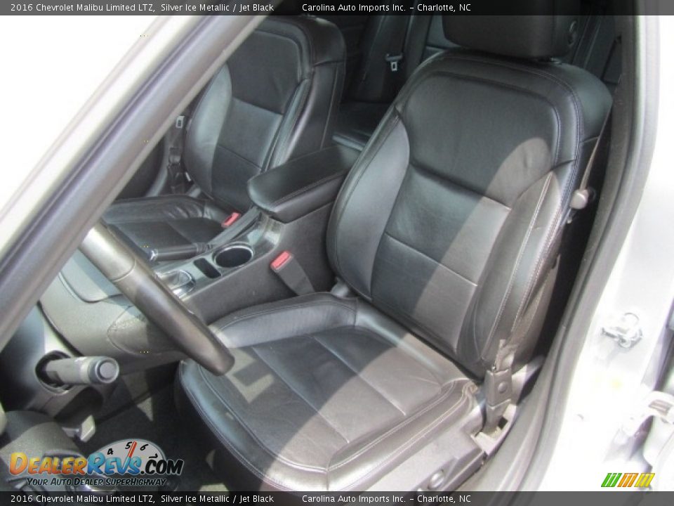 2016 Chevrolet Malibu Limited LTZ Silver Ice Metallic / Jet Black Photo #18