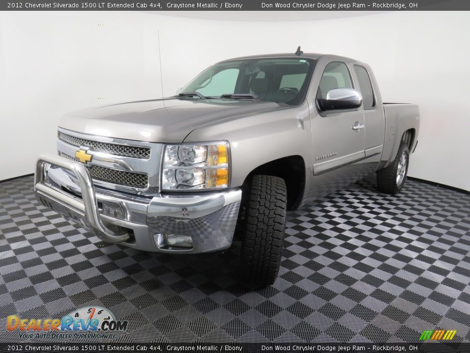 2012 Chevrolet Silverado 1500 LT Extended Cab 4x4 Graystone Metallic / Ebony Photo #7