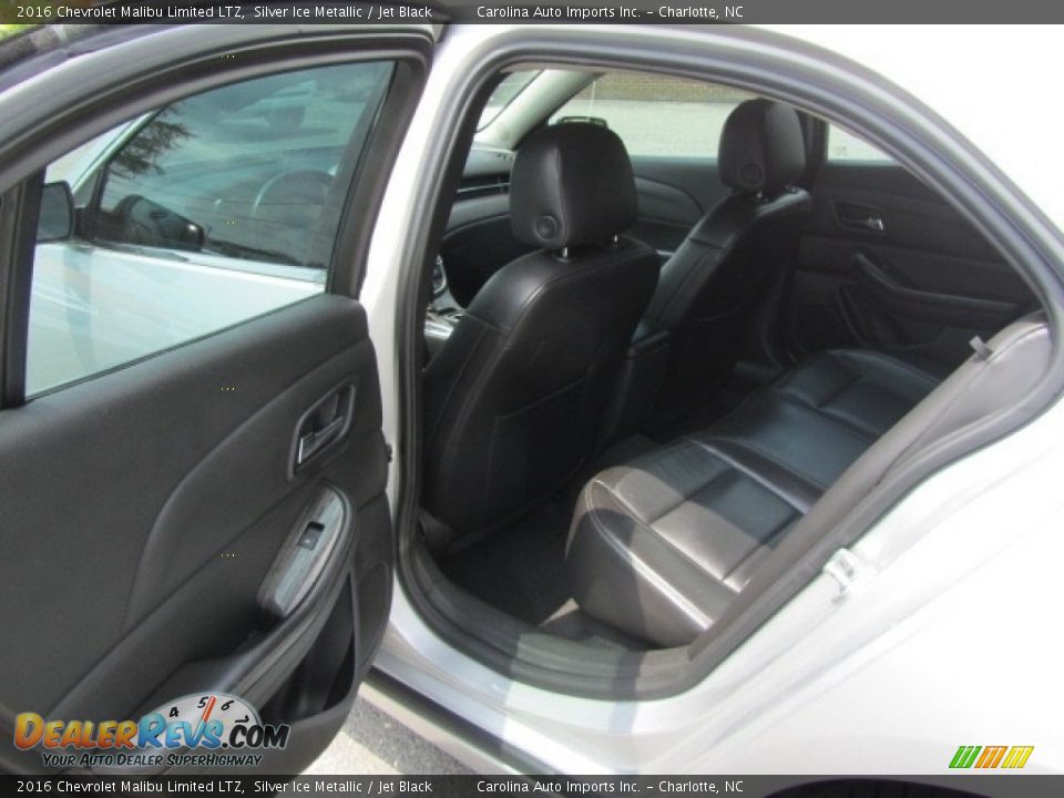 2016 Chevrolet Malibu Limited LTZ Silver Ice Metallic / Jet Black Photo #19