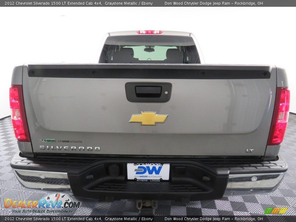 2012 Chevrolet Silverado 1500 LT Extended Cab 4x4 Graystone Metallic / Ebony Photo #11