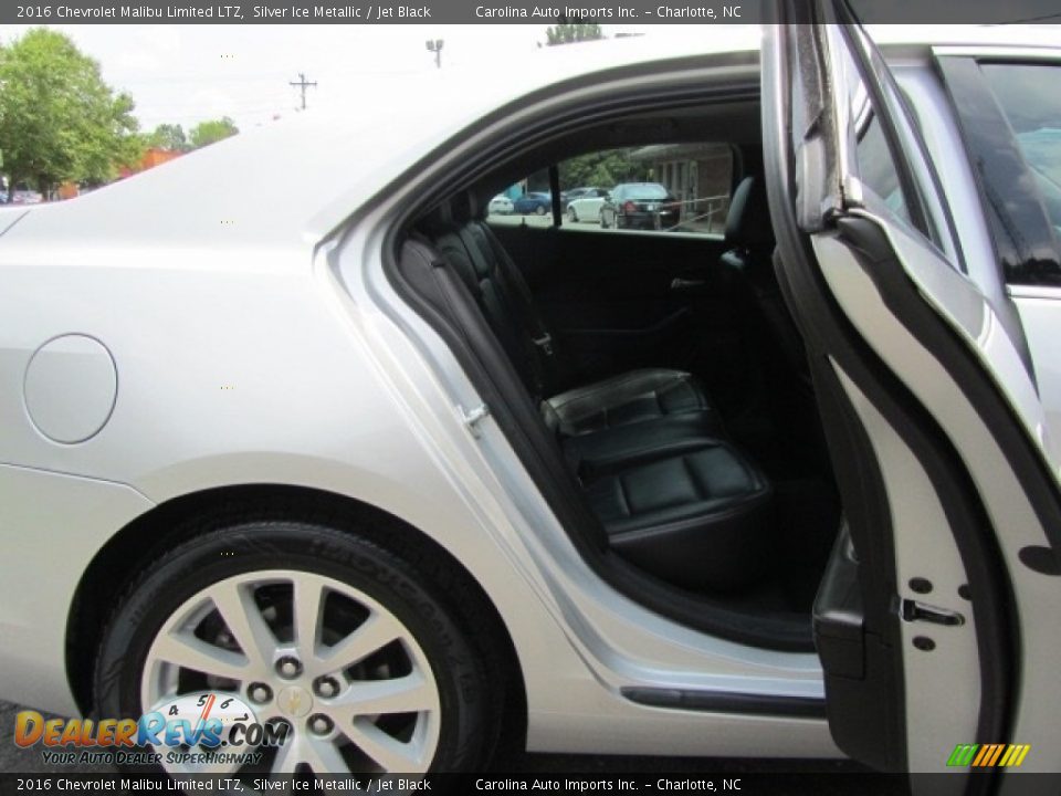 2016 Chevrolet Malibu Limited LTZ Silver Ice Metallic / Jet Black Photo #24