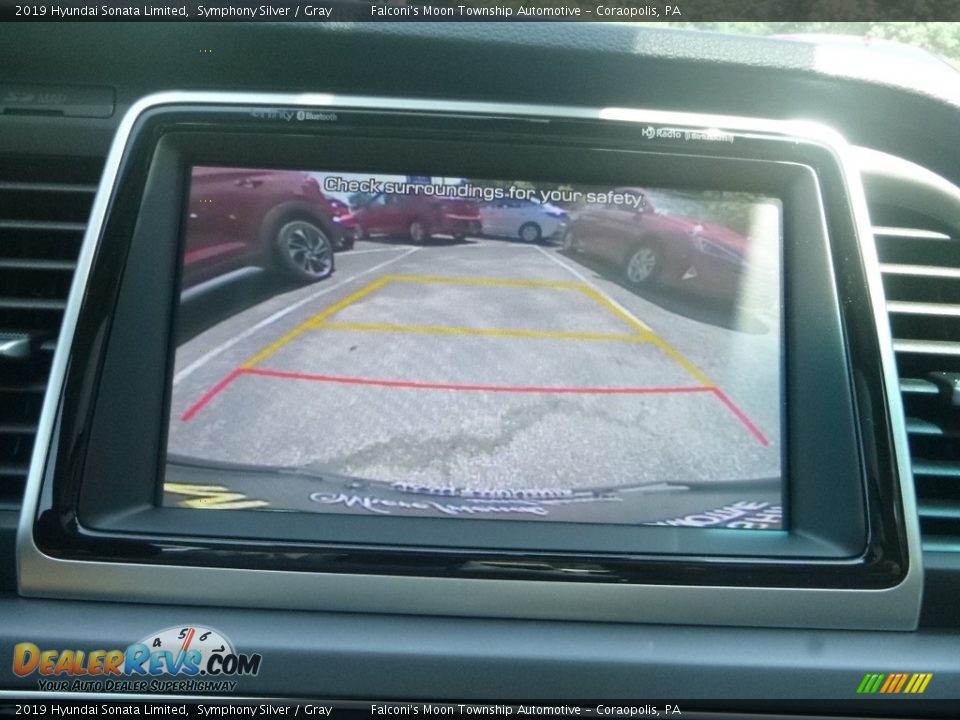 2019 Hyundai Sonata Limited Symphony Silver / Gray Photo #15