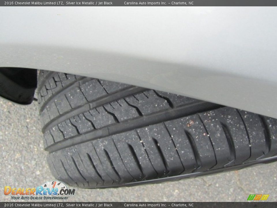 2016 Chevrolet Malibu Limited LTZ Silver Ice Metallic / Jet Black Photo #27