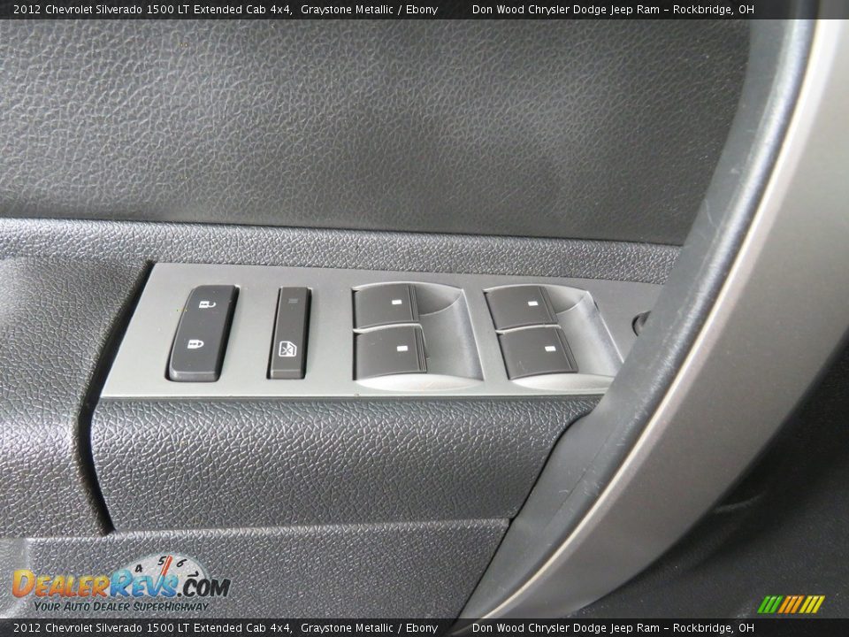 2012 Chevrolet Silverado 1500 LT Extended Cab 4x4 Graystone Metallic / Ebony Photo #17