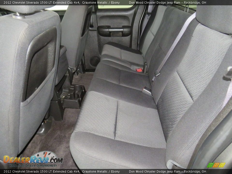2012 Chevrolet Silverado 1500 LT Extended Cab 4x4 Graystone Metallic / Ebony Photo #19