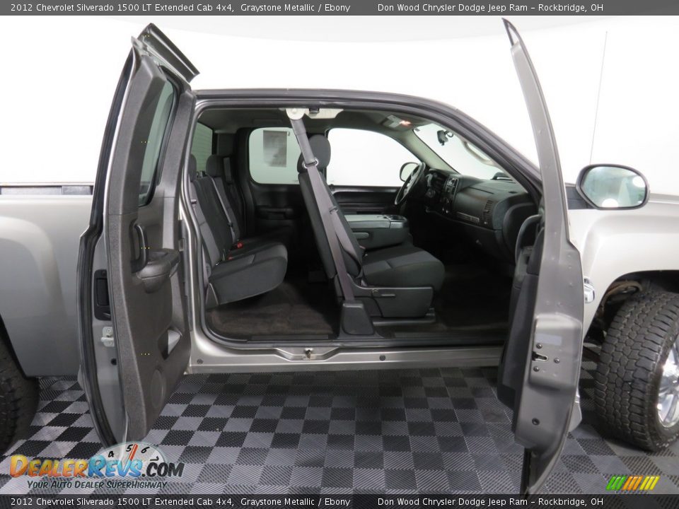 2012 Chevrolet Silverado 1500 LT Extended Cab 4x4 Graystone Metallic / Ebony Photo #20