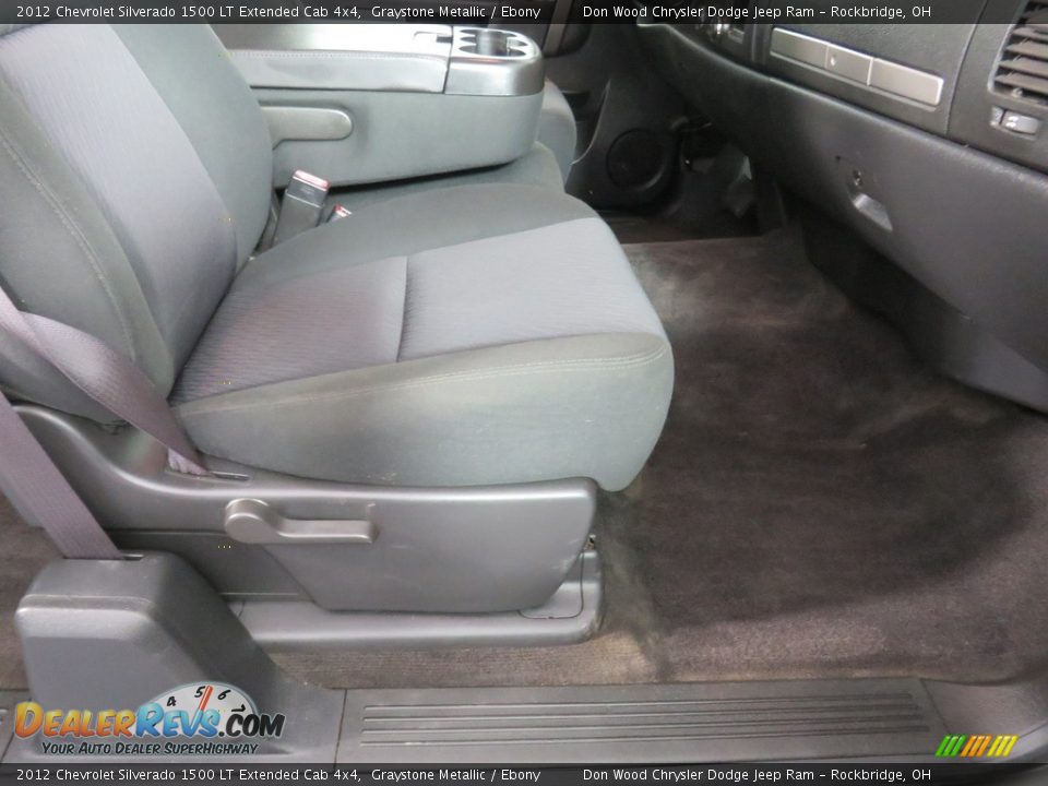 2012 Chevrolet Silverado 1500 LT Extended Cab 4x4 Graystone Metallic / Ebony Photo #21