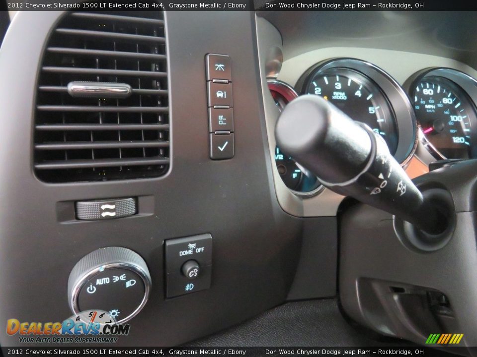 2012 Chevrolet Silverado 1500 LT Extended Cab 4x4 Graystone Metallic / Ebony Photo #24