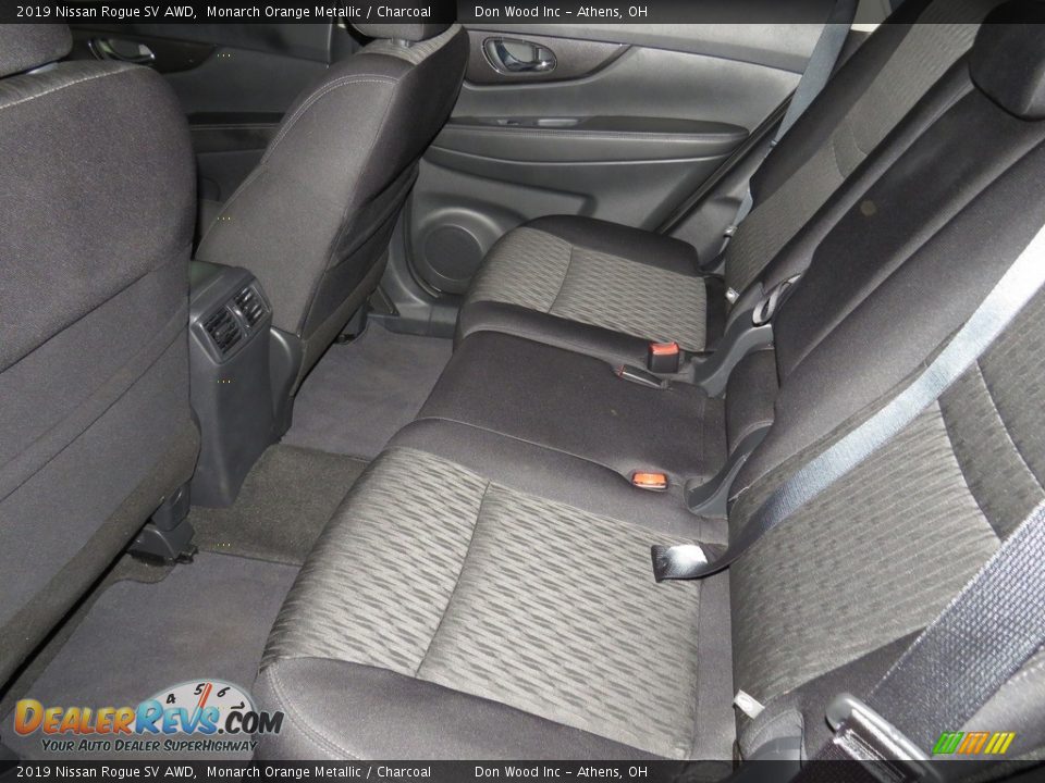 2019 Nissan Rogue SV AWD Monarch Orange Metallic / Charcoal Photo #22