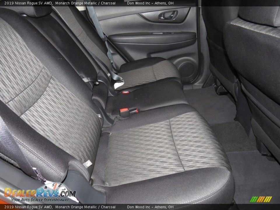 2019 Nissan Rogue SV AWD Monarch Orange Metallic / Charcoal Photo #24